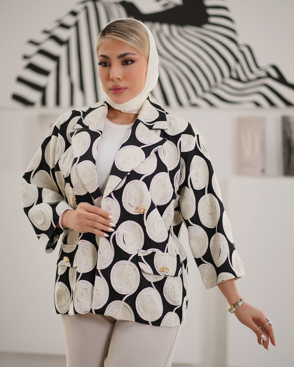 کت مجلسی خامه دوزی آسو